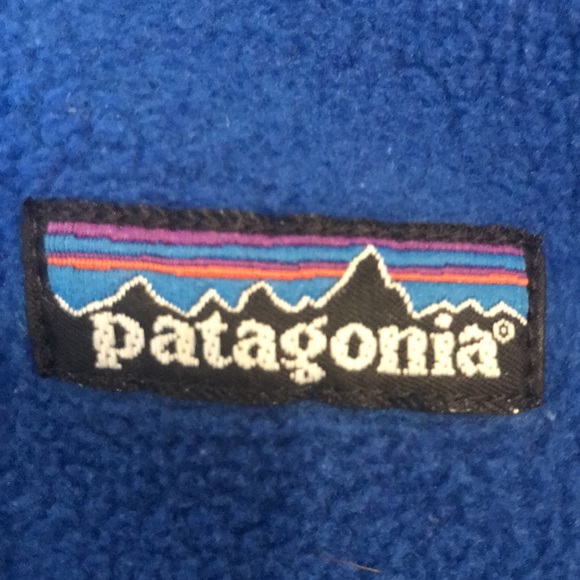 EUC RARE Vintage PATAGONIA Womens Synchilla Front Pocket Pullover (M) - Picture 7 of 8